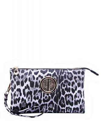 Leopard Crossbody Bag LE020L BLACK
